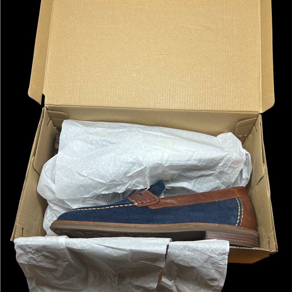 Size‎ 11.5 - SPERRY TOPSFIELD PENNY NAVY/BRN Mens STS21541 - Picture 6 of 7